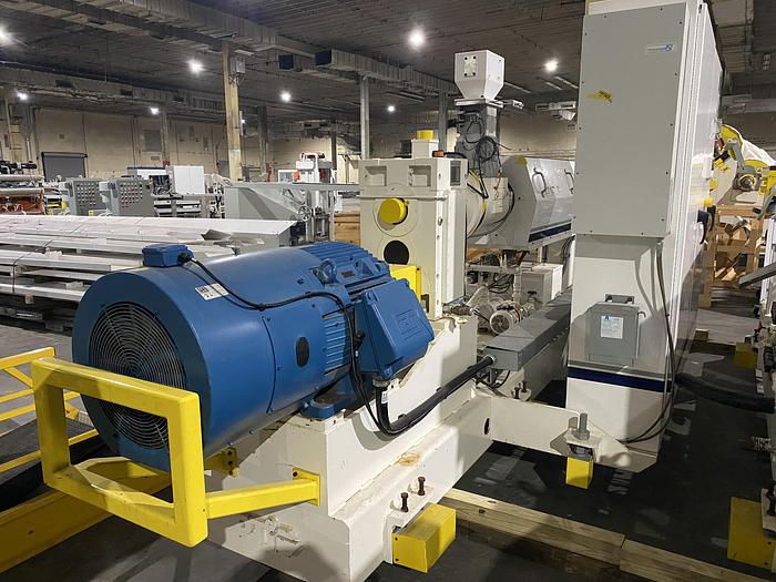 Used Used Processing Technologies International LLC Model G3500Trident Series Single Screw extruder