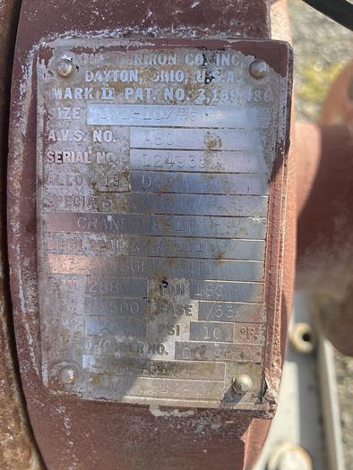 Used Used Durco centrifugal pump. Model 3 X 2-10/75