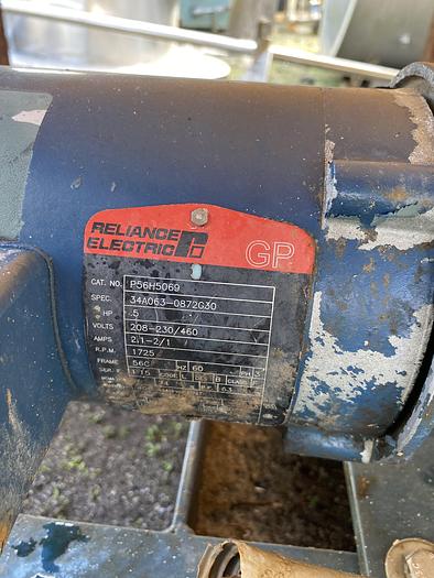 Used Used Beckart Environmental Inc. 2800 gallon vertical fiberglass mix tank