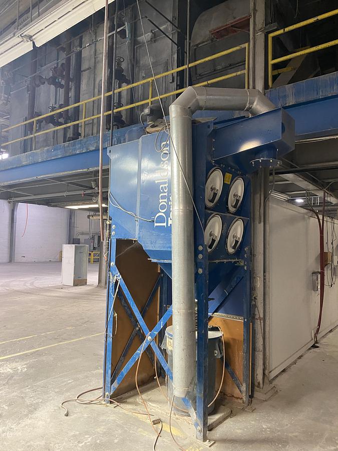 Used Used Donaldson Torit Model DFO 2-4 oval cartridge dust collector