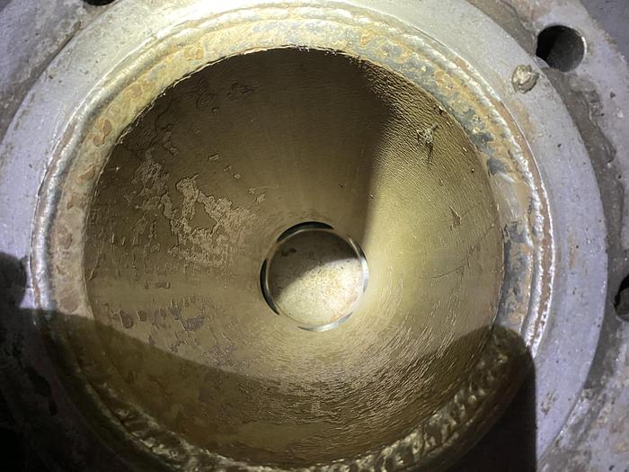 Used Used Tate Metalworks approximately 4,000 gallon 2205 duplex stainless steel vertical sand filter