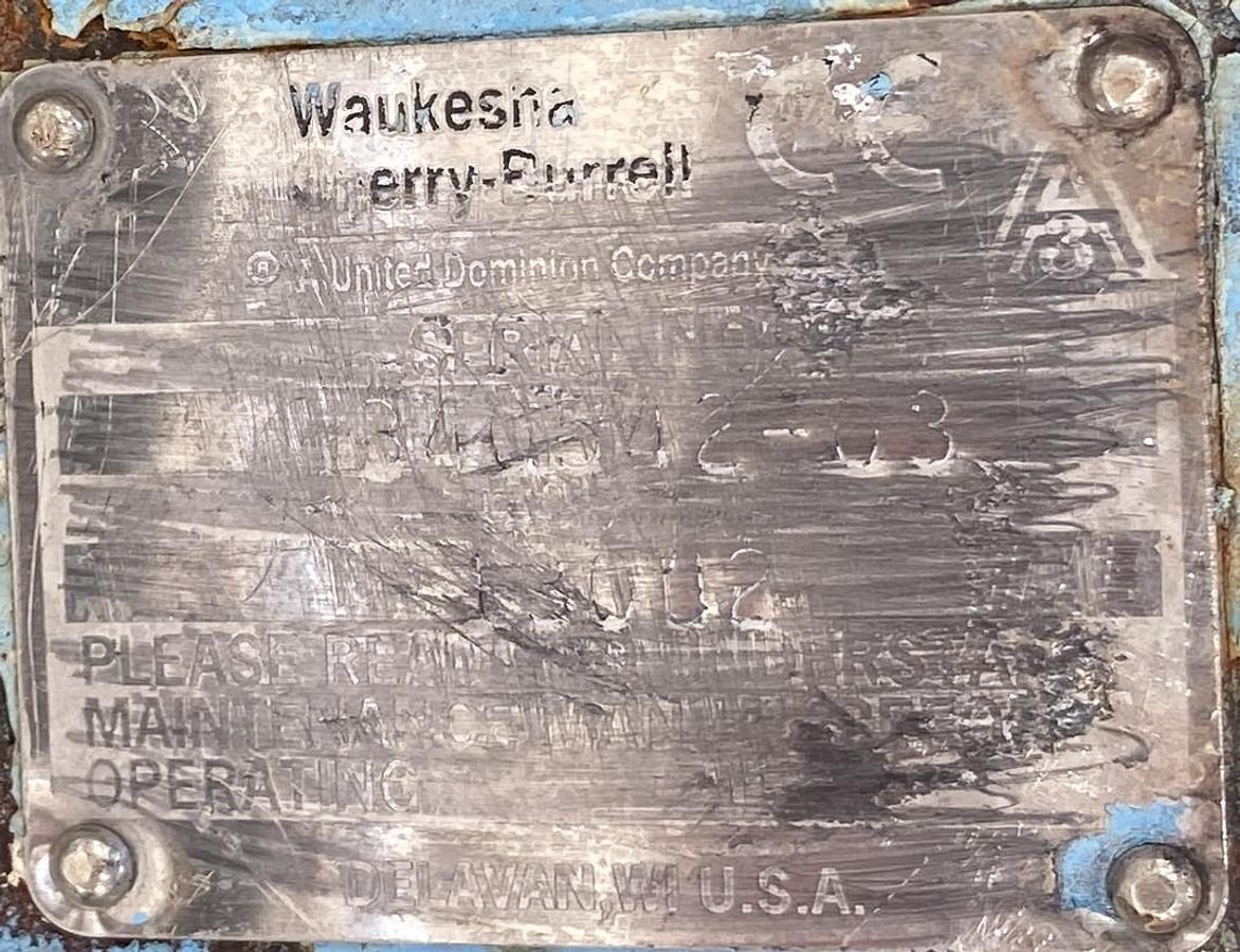 Used Used approximately 300 gallon sanitary process skid.