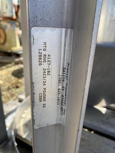 Used Used K-Tron Pneumatic stainless steel vacuum loader