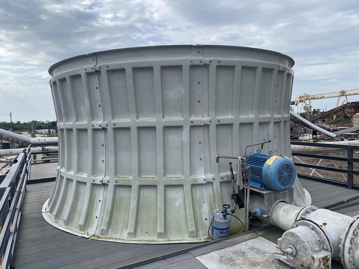 Used Used "Marley" 586 (1) Cell Cooling Tower