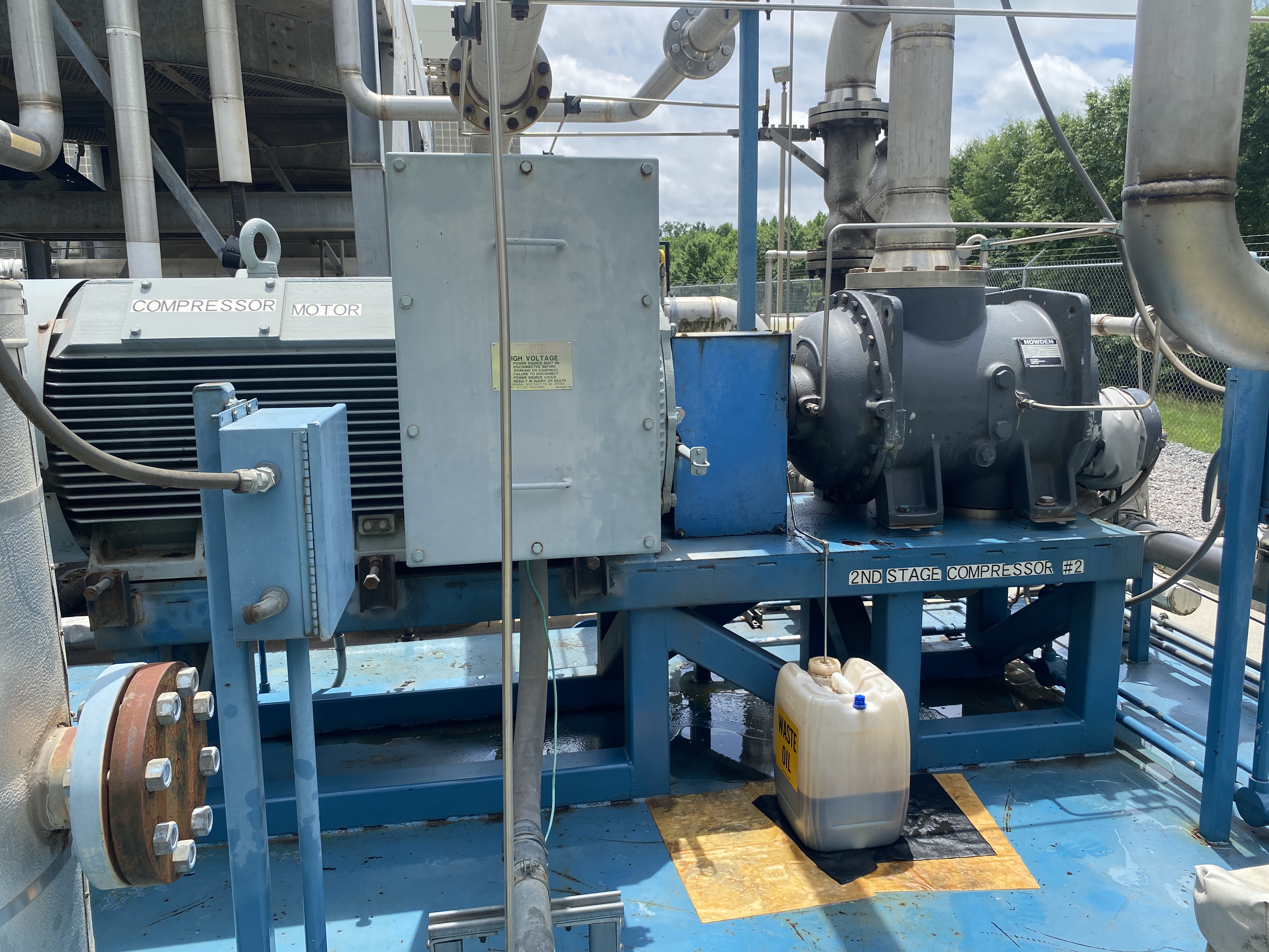 Used Used Howden Model WRVH20416526 Compressor