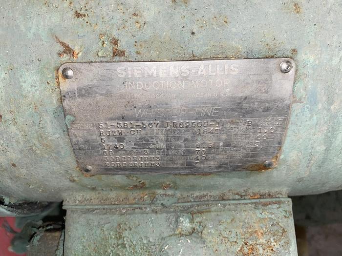 Used Used Durco Model 3 X 2-10/72 stainless steel centrifugal pump