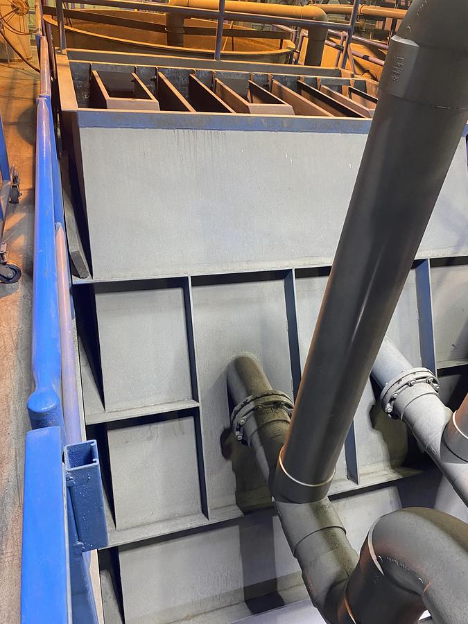 Used Used Parkson Lamella Gravity Settler. Model 860/55