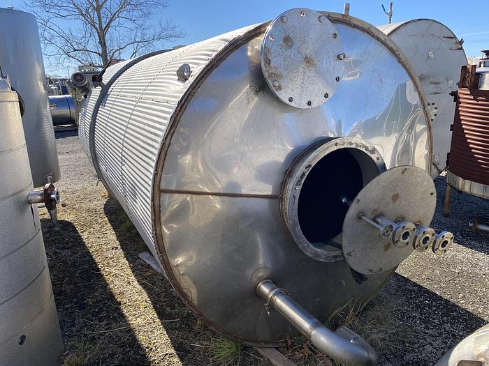 Used BPT Inc. approximately 3700 gallon stainless steel vertical tank
