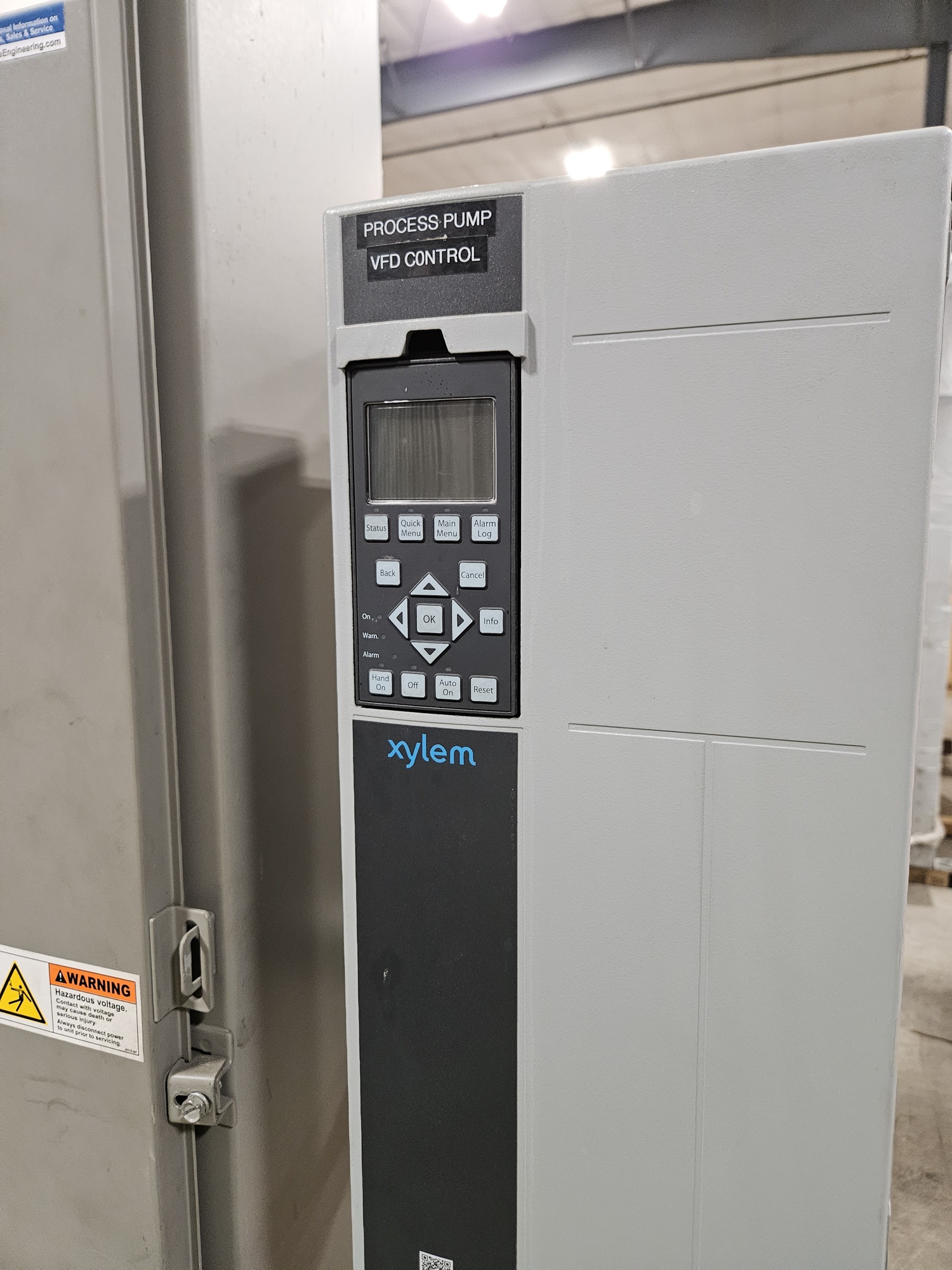 Used Used 93-Ton Air Cooled Advantage Titan Central Chiller with Remote Outdoor Condensers (2023) Model: TIP-100A-MZC-3P
