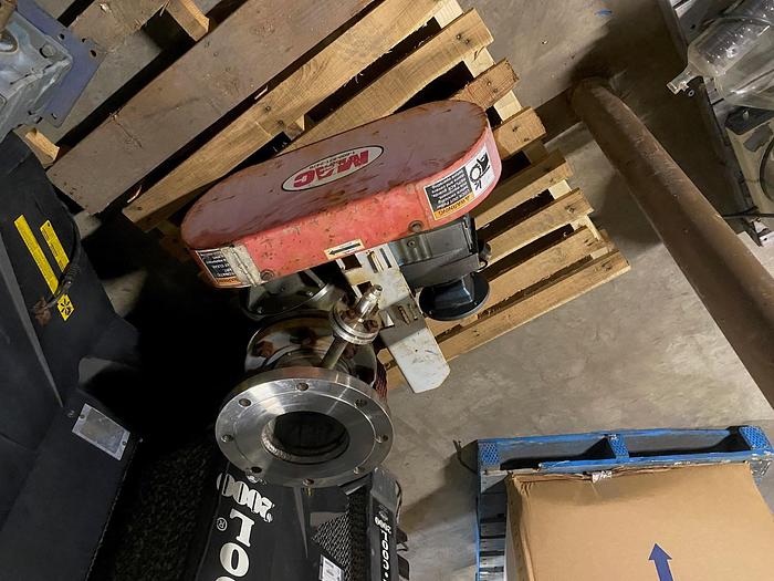 Used Used MAC 8" stainless steel rotary air-lock