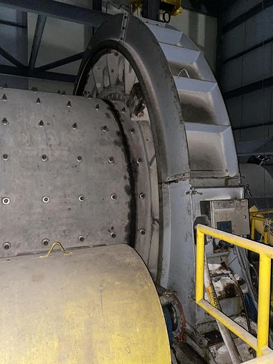 Used Used FFE Minerals single compartment tube mill wet grinding ball mill