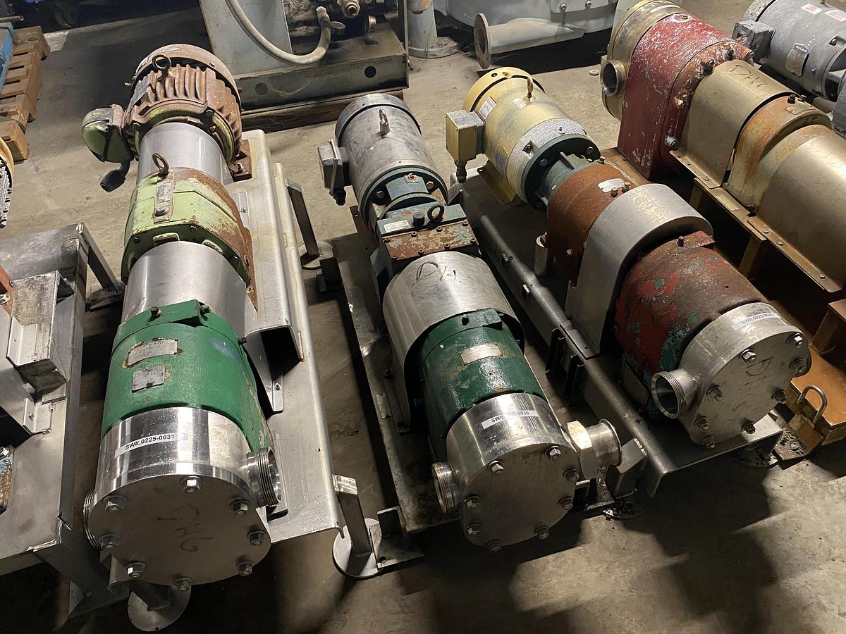 Used Used sanitary Rotary Pump