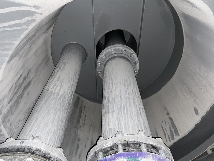 Used Used Weir Warman hydrocyclone arranged in a radical manifold “canister system” design