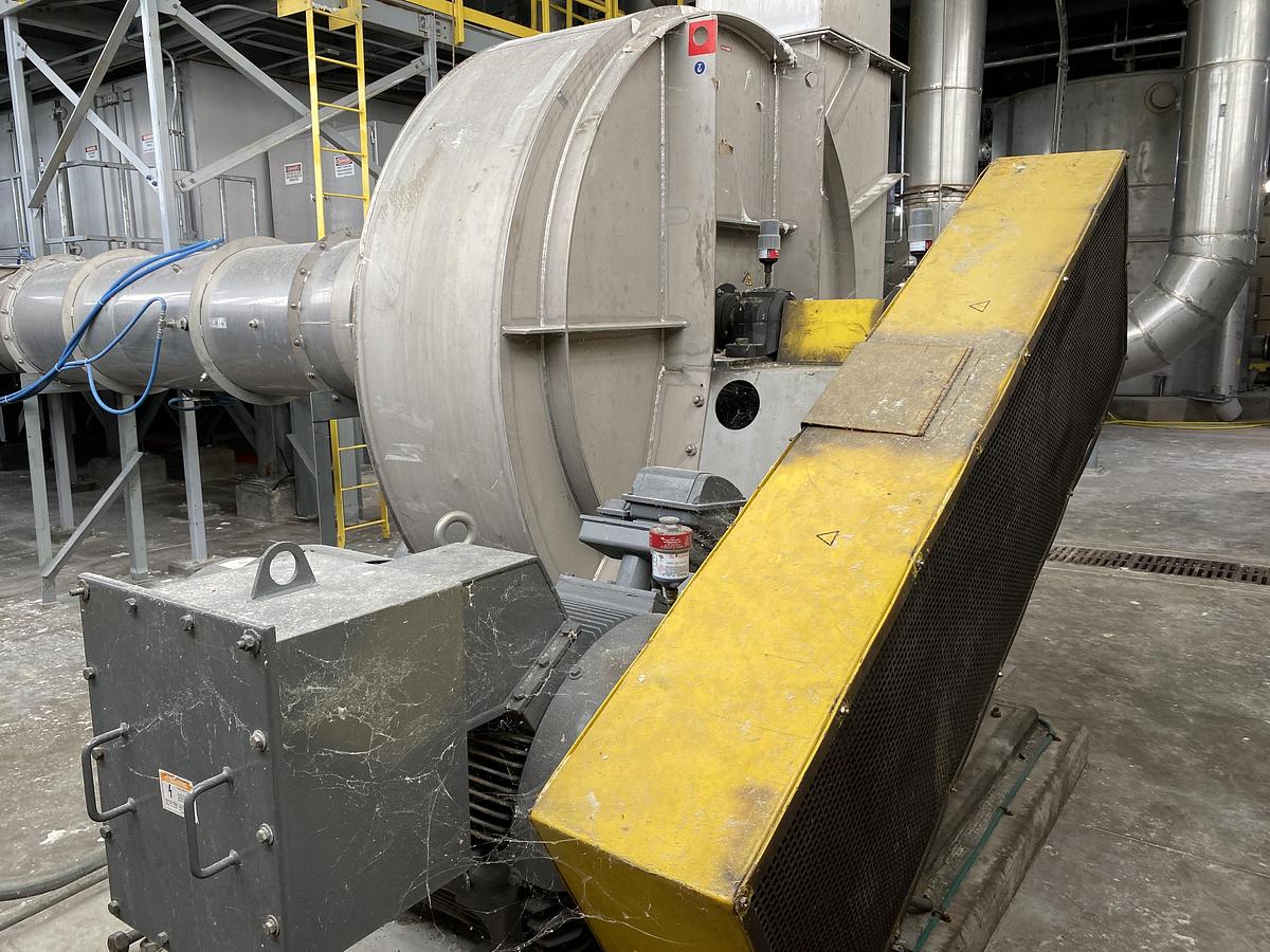 Used Used Flebu 12.5 m3/s (26,460 CFM) stainless steel blower