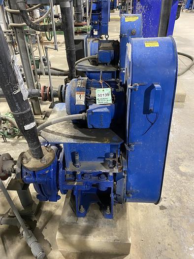 Used Used Weir Warman Model 032CAHRRRHH9009 3X2 CAH Slurry Pump