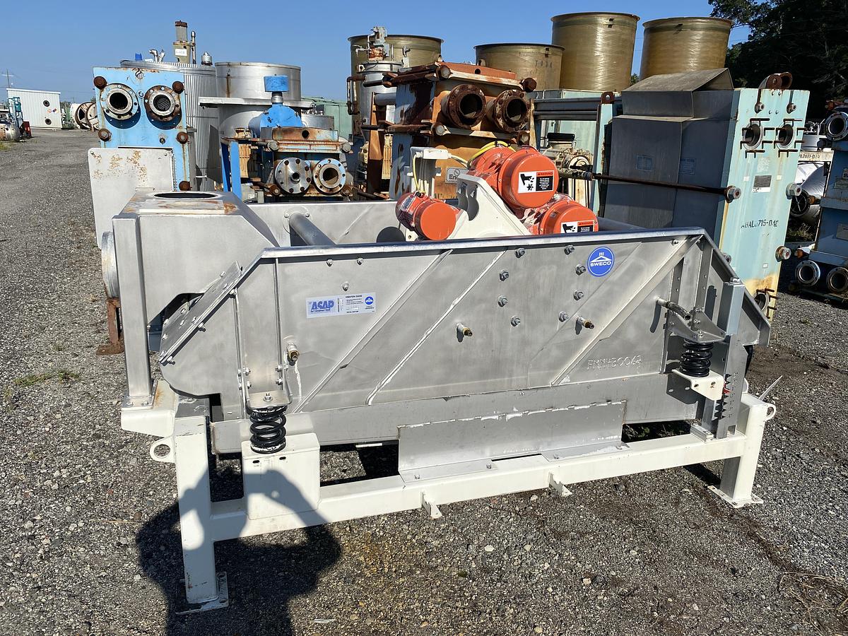 Used Used Sweco Model MM4-1W rectangular screener