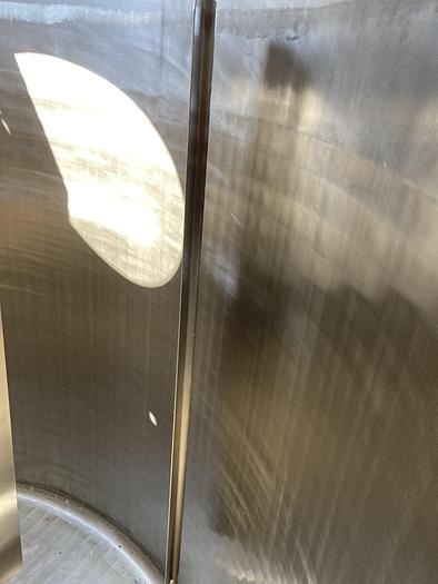 Used Cherry Burrell approximately 1500 gallon 304 stainless steel jacketed processor