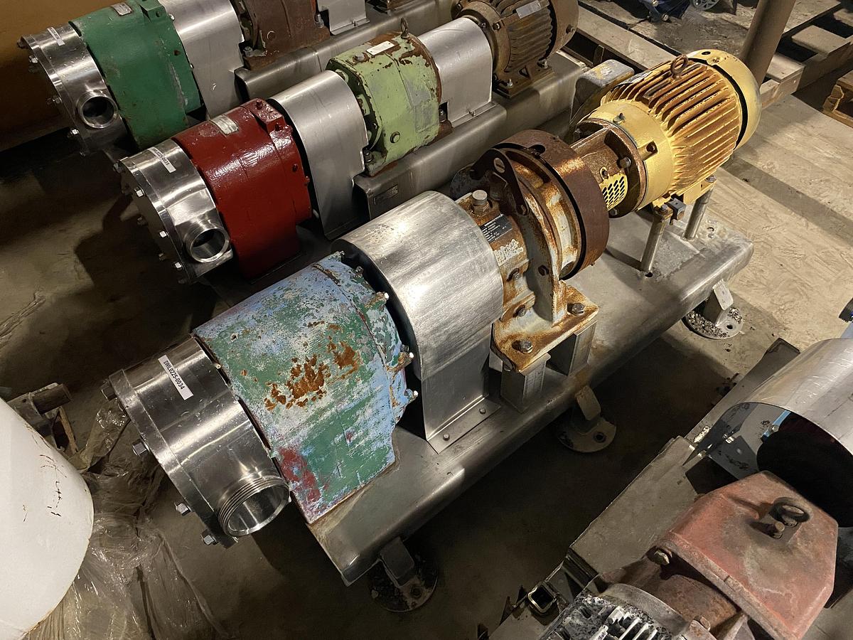 Used Used sanitary Rotary Pump