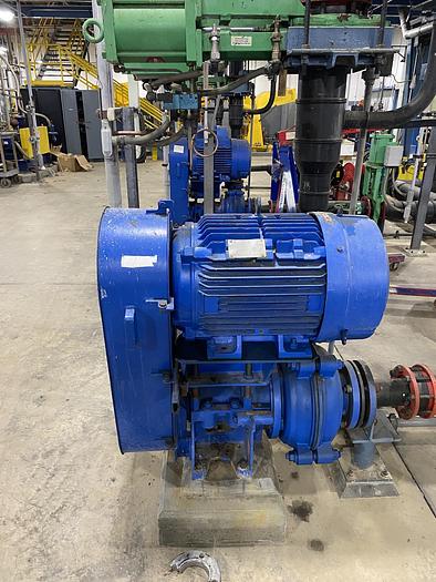Used Used Weir Warman Model 043CAHRRGMM9009 4X3 CAH Slurry Pump