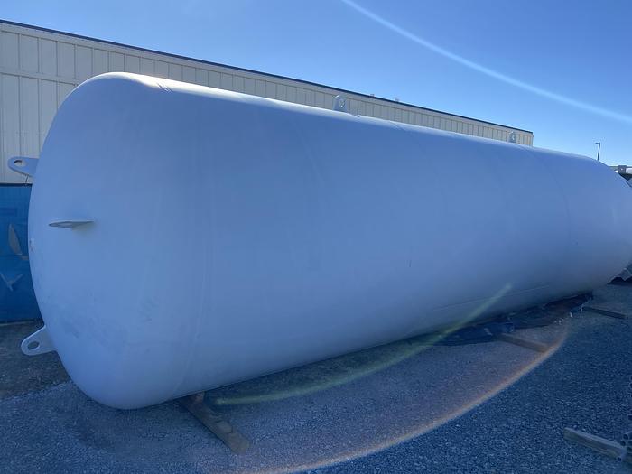 Unused Samuel Pressure Group 10,000 gallon vertical carbon steel pressure air receiver