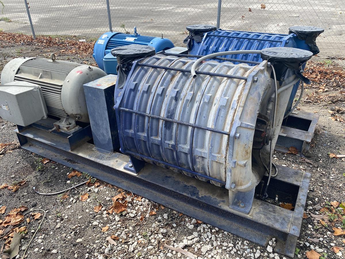 Used Used HSI Model NT88408 11-stage centrifugal gas blower