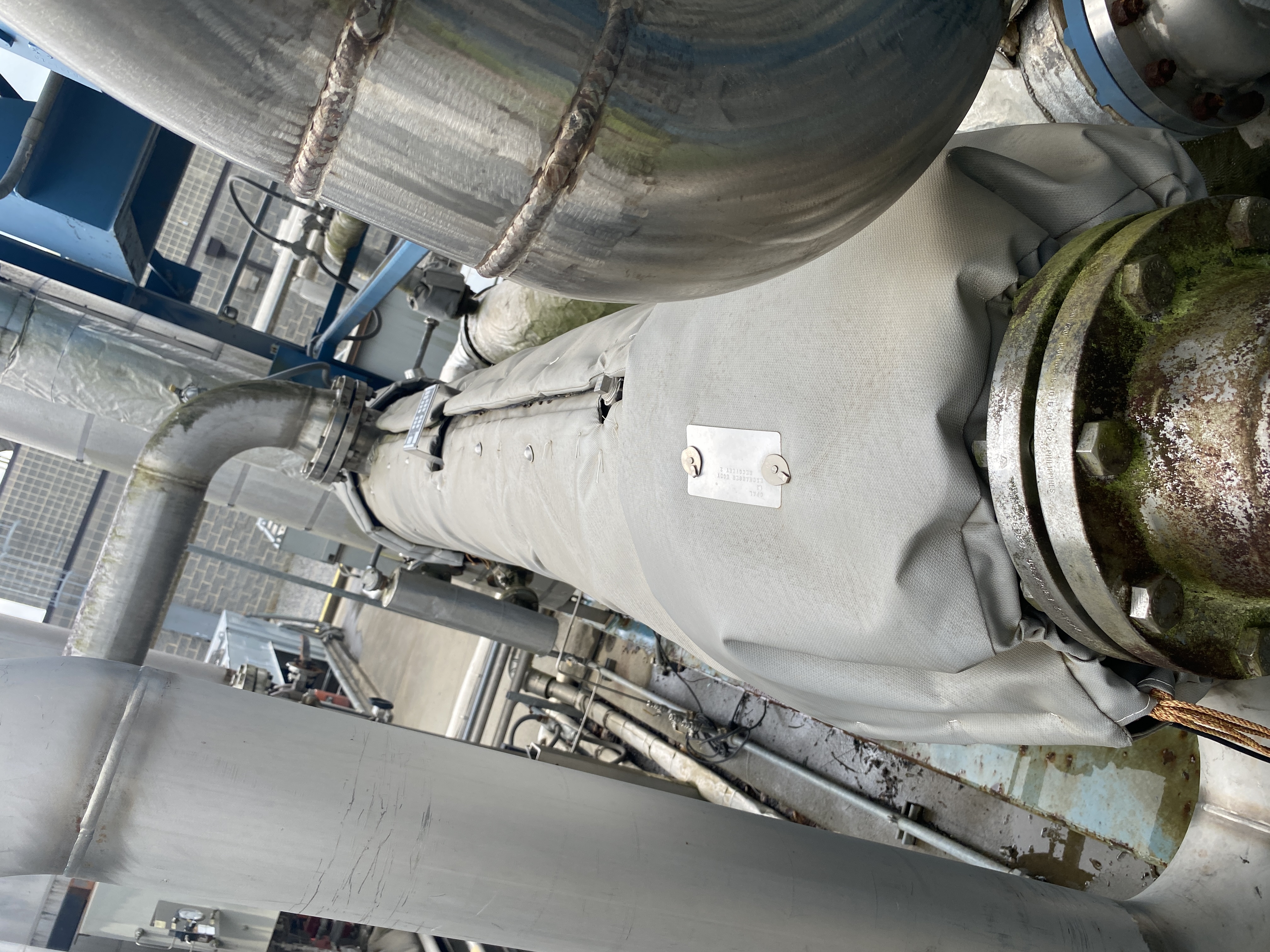 Used Used JFD Tube & Coil Products Inc. 149.6 sq ft 304L Stainless Steel shell and tube heat exchanger