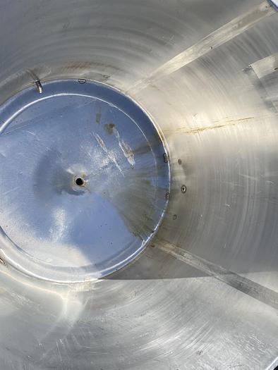 Used Used Perry 450 gallon vertical stainless steel jacketed mix tank