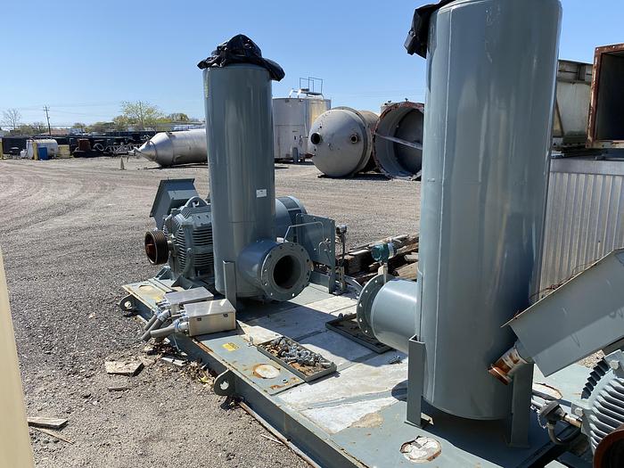 Used Used PdBlower Pressure Package consisting of (1) Roots 821 RCS-J positive displacement blower