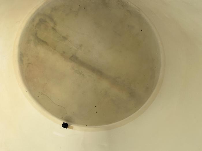 Used Used approximately 2100 gallon vertical poly tank