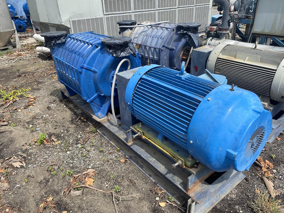 Used Used HSI Model NT88408 11-stage centrifugal gas blower