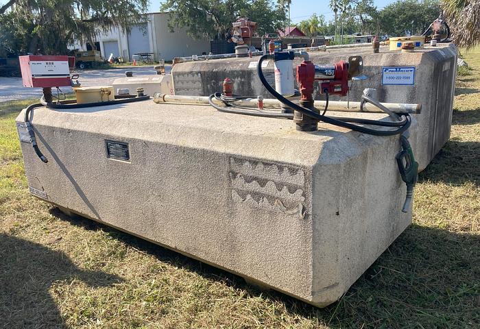 Used Used ConVault 500 gallon rectangular self-contained fuel tank
