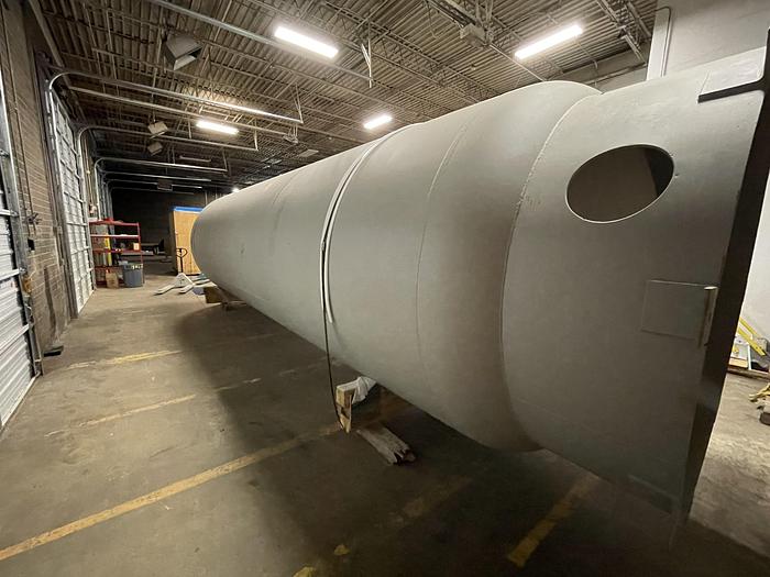 Unused Samuel Pressure Group 10,000 gallon vertical carbon steel pressure air receiver