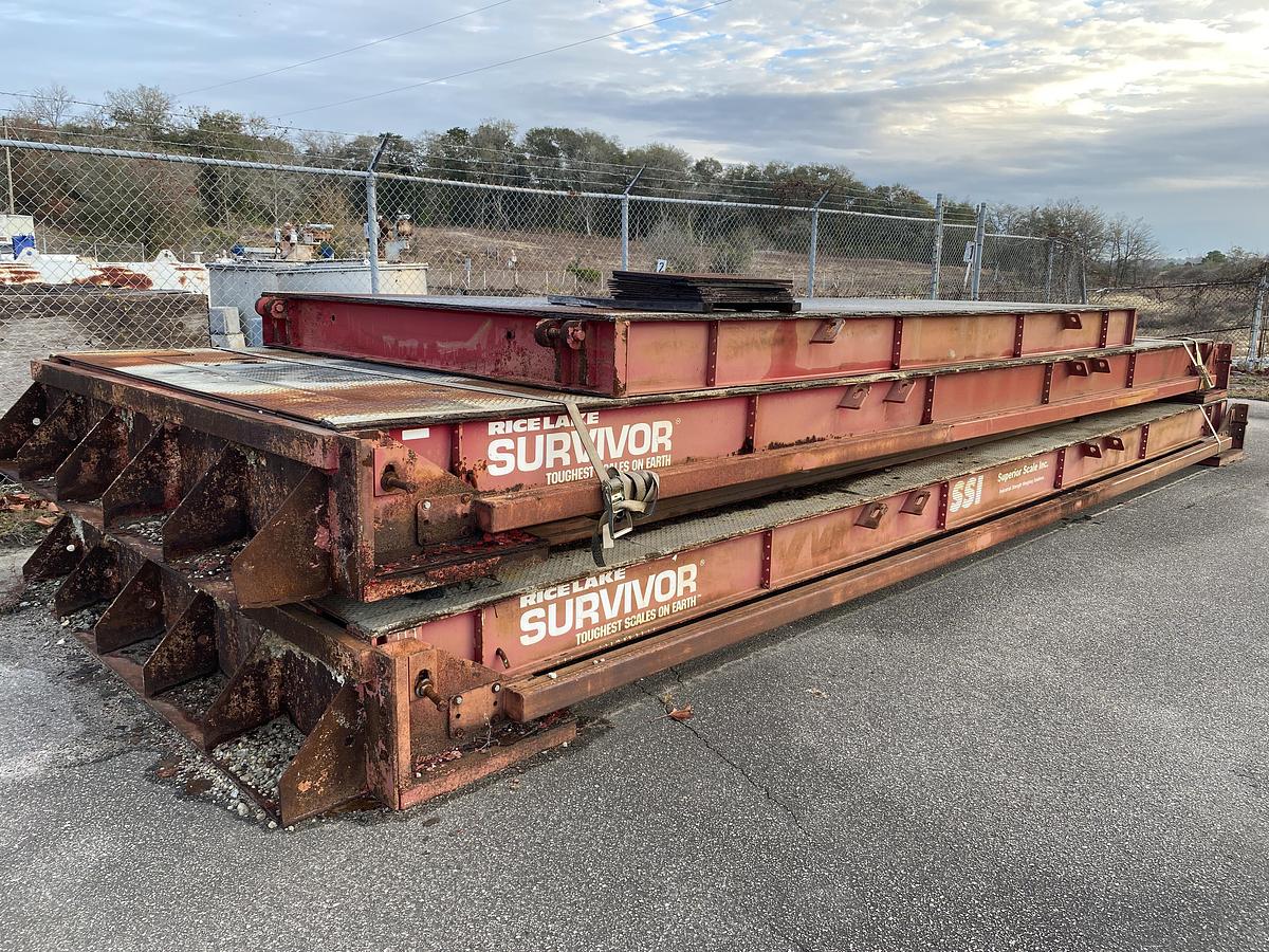 Used Used Ricelake Survivor Series Portable ATV 80 X 10 Truck scales
