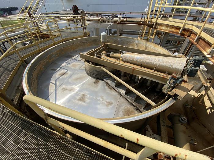 Used Used KWI Model SPC-18 stainless steel Supercell DAF Clarifier