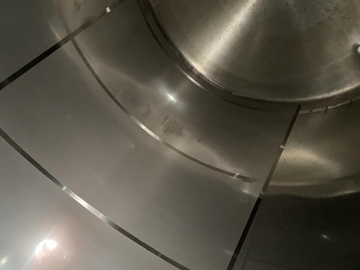 Used Used DCI Inc 8400 gallon sanitary insulated storage tank.