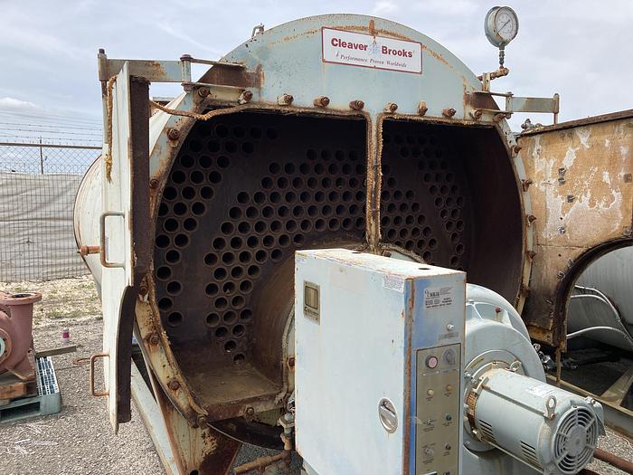 Used Used Cleaver Brooks CB Packaged firetube HW Boiler. Model CB/200250125