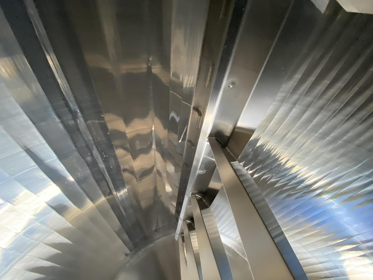 Used Used approximately 5000 gallon food grade sanitary stainless steel juacketed batch processor