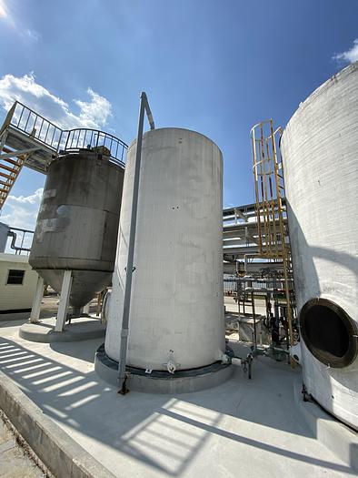 Used Used Edwards FRP Tank & Repair Inc. 10,200 gallon vertical fiberglass tank