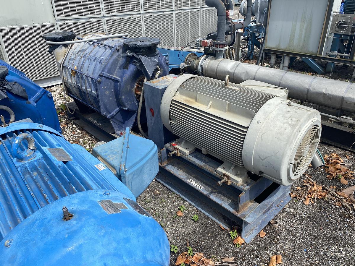 Used Used HSI Model NT88408 11-stage centrifugal gas blower