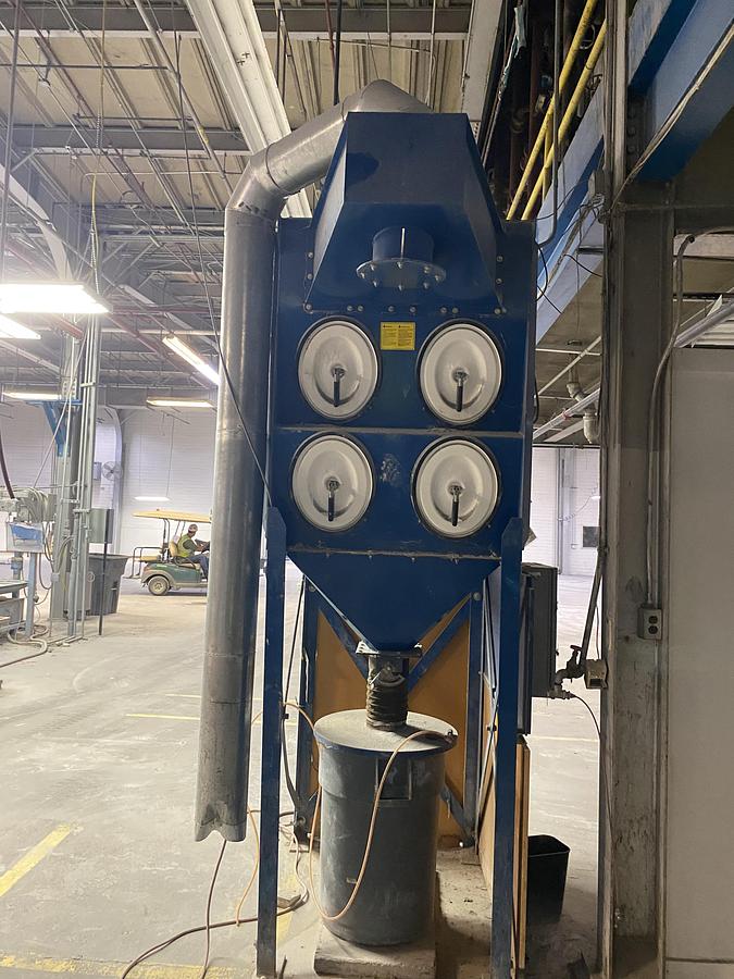 Used Used Donaldson Torit Model DFO 2-4 oval cartridge dust collector