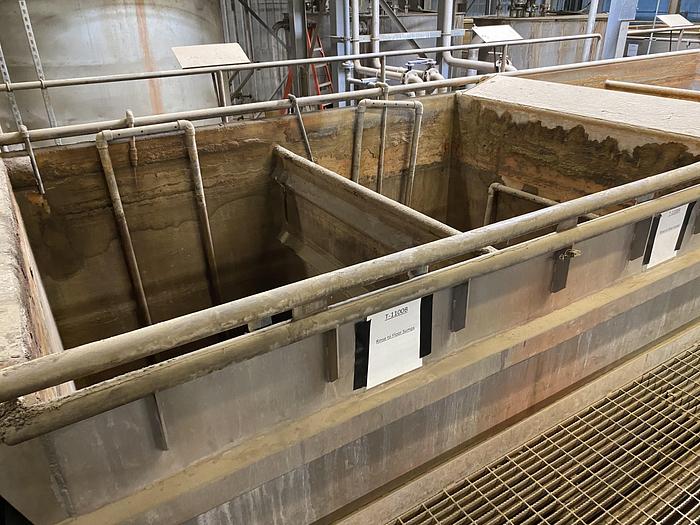 Used Used  4200 gallon 304 stainless steel dip vat