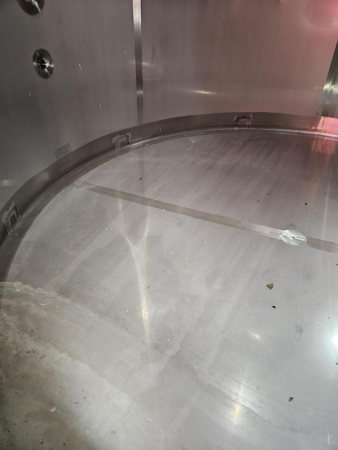 Used Used Feldmeier 7,000 gallon 304 stainless steel sanitary storage tanks