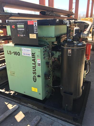 Used Used Sullair Model LS160-100H/A air compressor