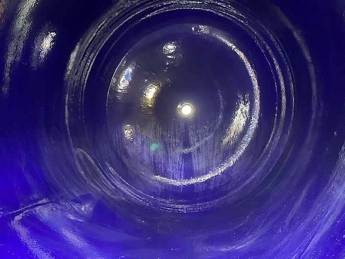 Used Pfaudler 2000 gallon glass lined jacketed chemstor tank