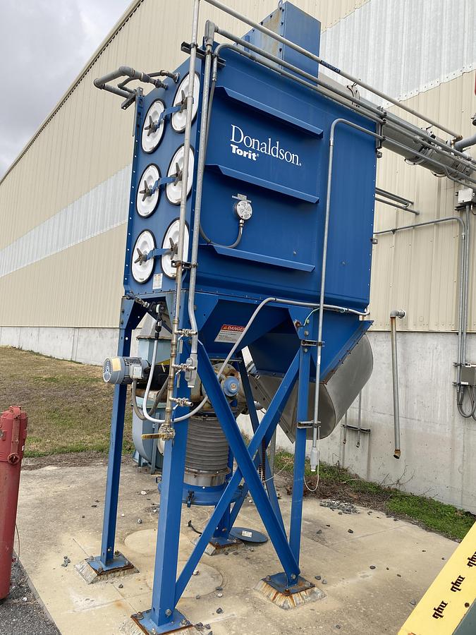 Used Used Donaldson Torit Downflo Evolution Cartridge Dust Collector, Model DFE 3-6