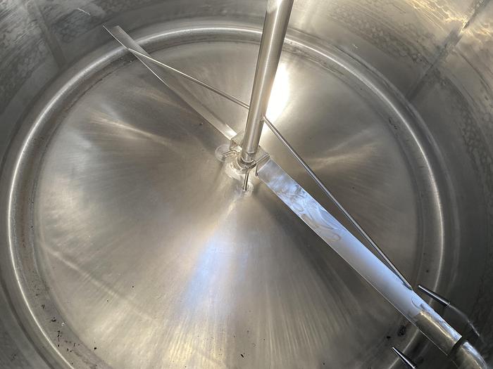 Used Used Girton 2000 gallon stainless steel batch processor