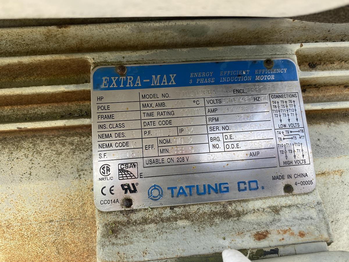 Used Used heater skid for regenerating dryer beds