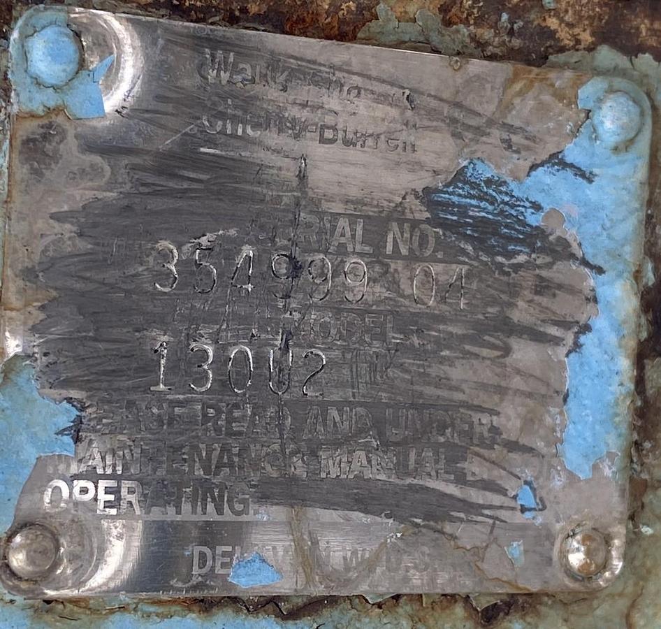 Used Used approximately 300 gallon sanitary process skid.