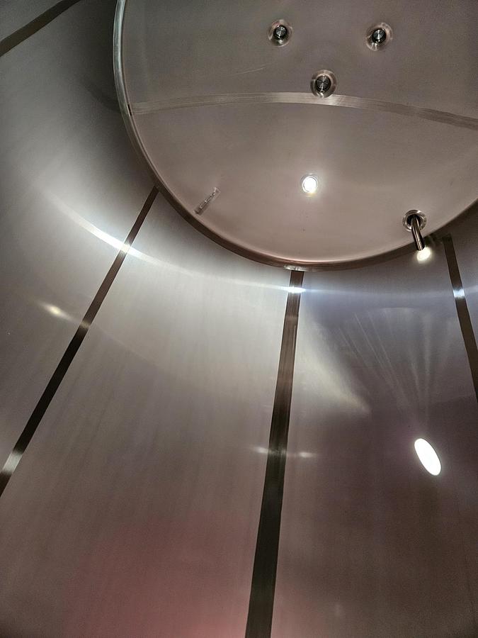Used Used Feldmeier 7,000 gallon 304 stainless steel sanitary storage tanks