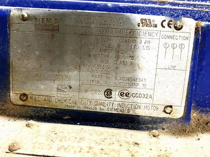 Used Used Myers Model DP90-18 high pressure reciprocating pump